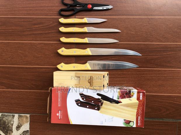 7pcs Rashnik Kitchen Knives Set