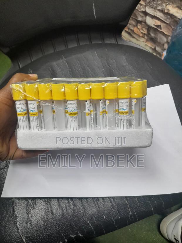 Yellow Tip Gel Clot Activator Tube