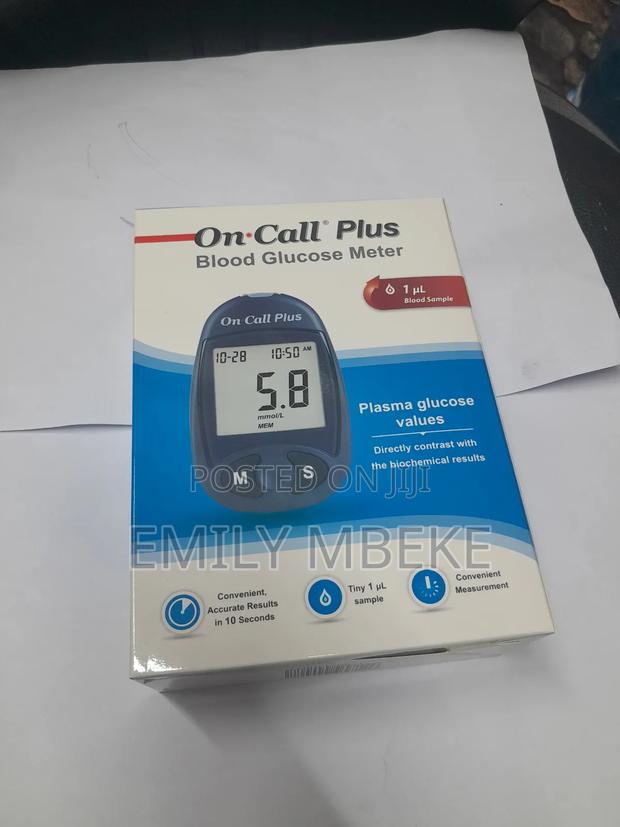 On Call Plus Blood Glucose Meter - main view