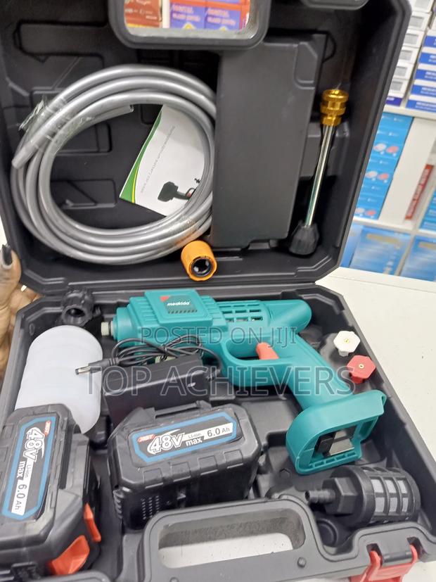 48v Cordless High Pressure Sprayer Carwash Machine