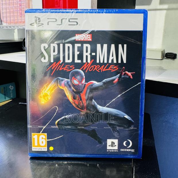 PS5 Spiderman Miles Morales - main view