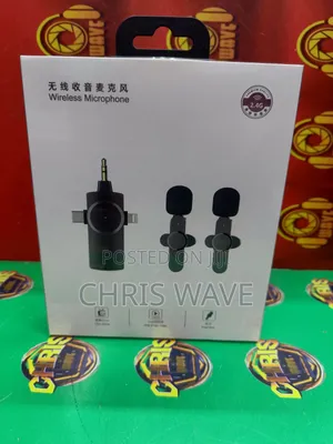 Wireless Microphone for All Cameras and Phones