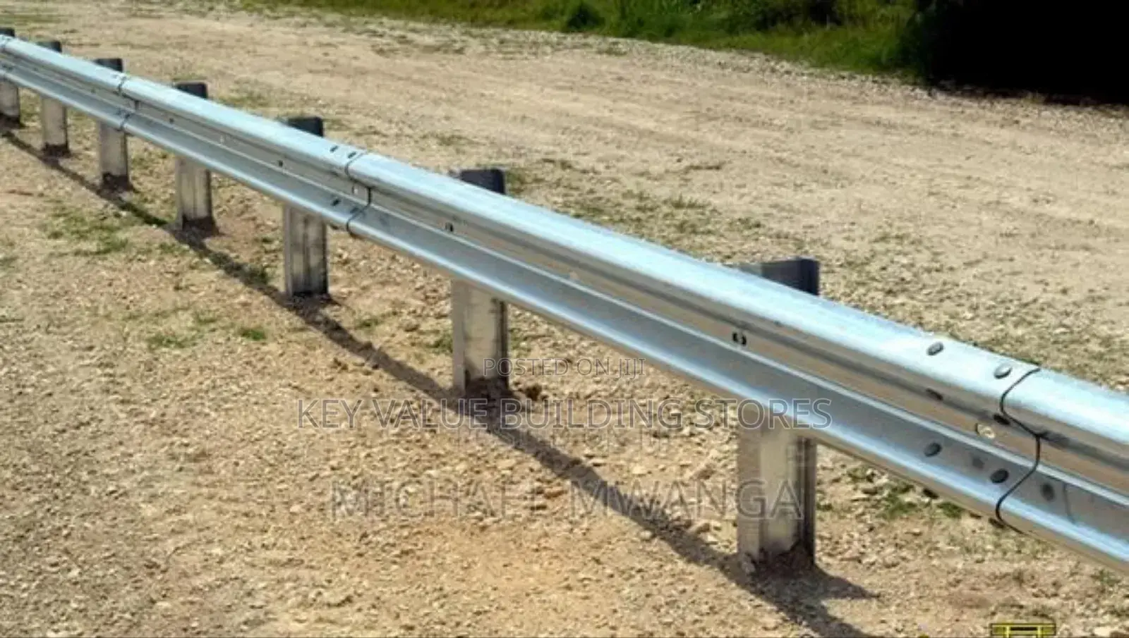 Galvanized Road Safety Guardrails-4.3m×3.0mm W-shape
