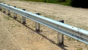 Galvanized Road Safety Guardrails-4.3m×3.0mm W-shape