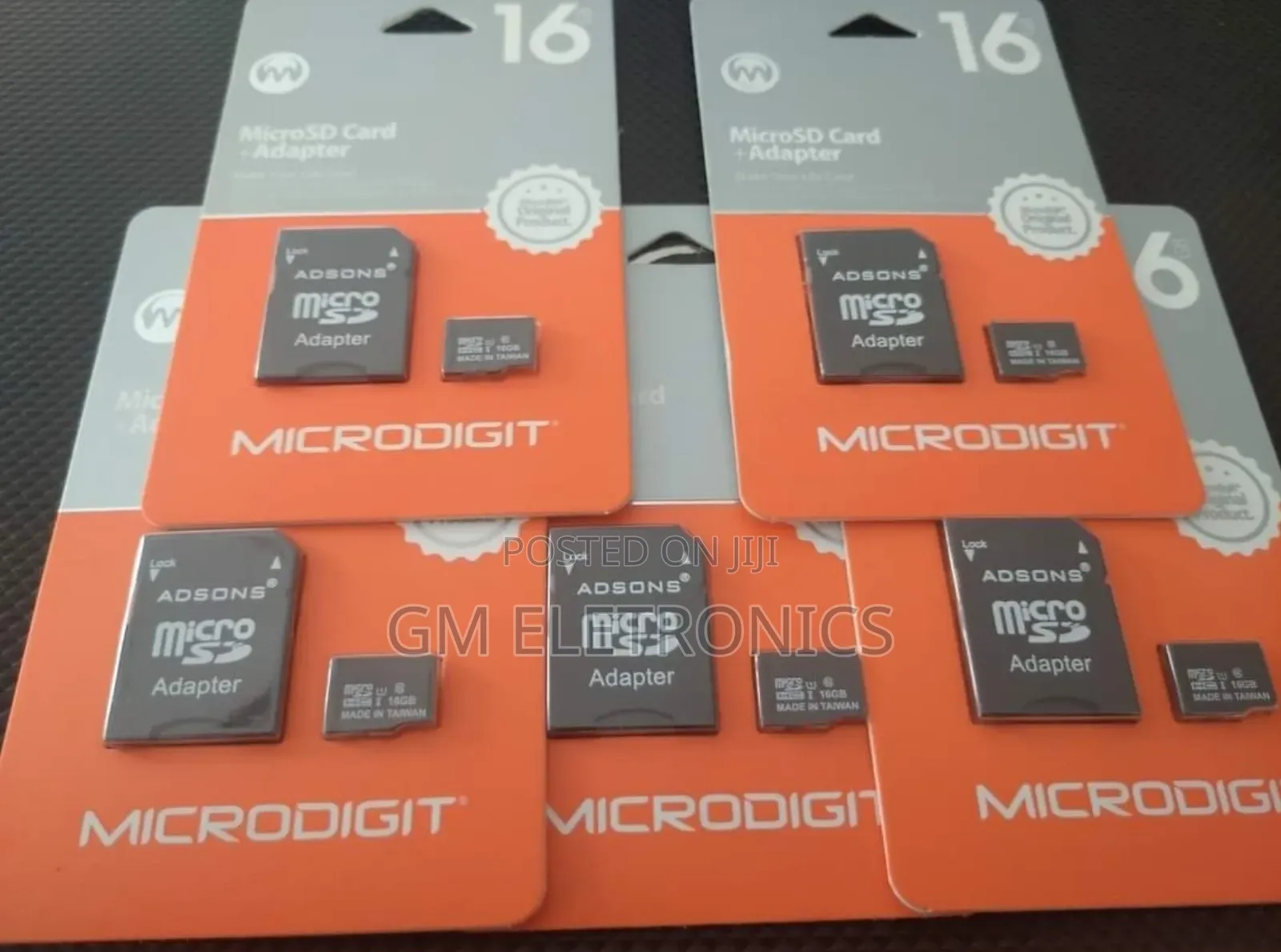 16gb Micro SD+ Adapter Original Card.