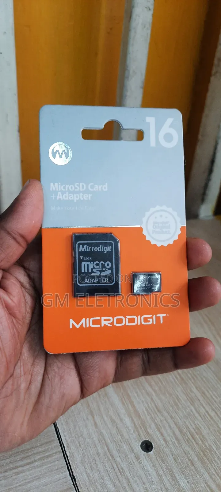 16gb Micro SD+ Adapter Original Card.