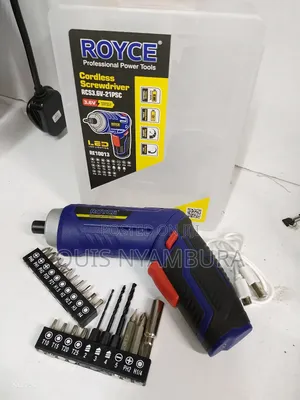 Cordless Screwdriver.