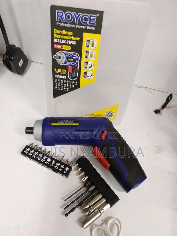 Rechargeable Screwdriver Royce - thumbnail 3