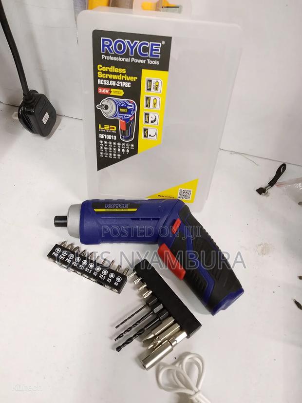 Rechargeable Screwdriver Royce - thumbnail 4