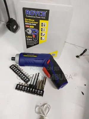 Royce Rechargeable Screwdriver