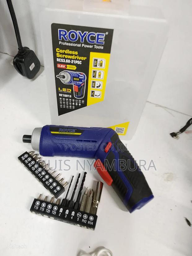 Royce Rechargeable Screwdriver - thumbnail 4