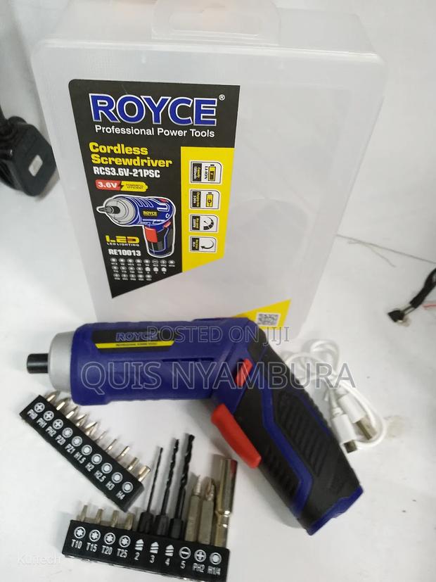 Cordless Screwdriver, Rechargeable Screwdriver - thumbnail 2