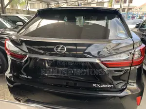 Lexus RX 200 2017 Matt Black