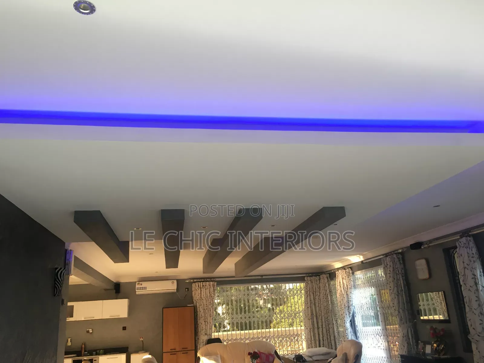 Gypsum Ceiling and Lights Installation
