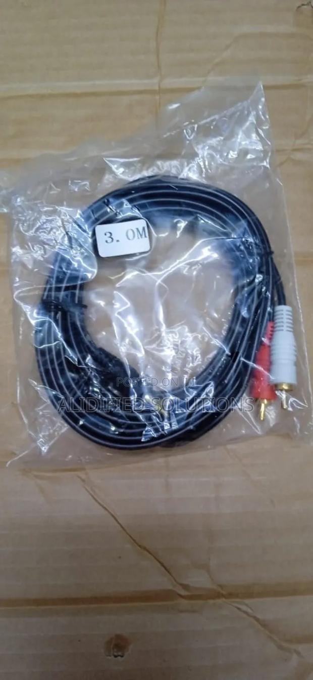 2by 1 RCA Cable 3 Meters - thumbnail 2