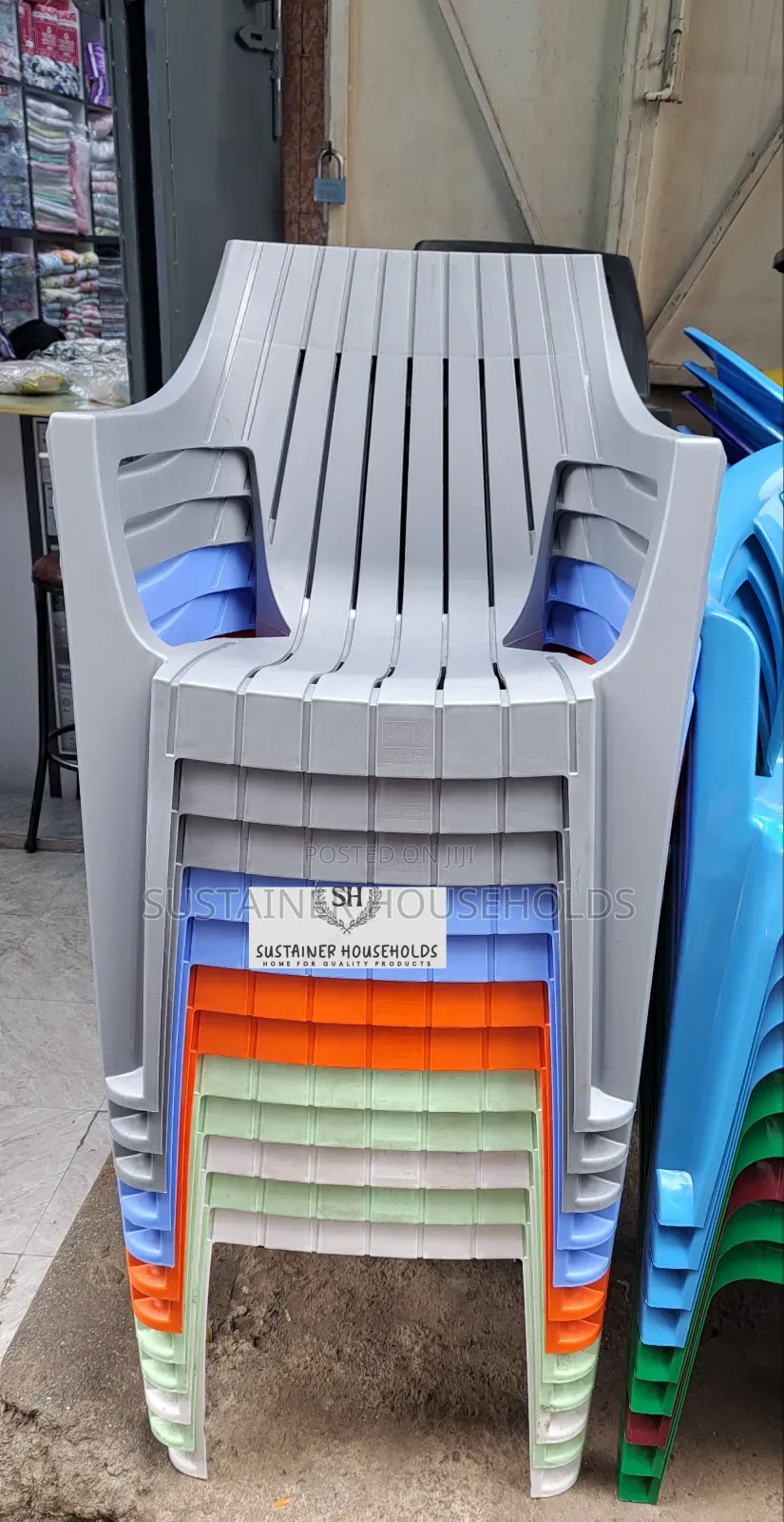 Adix Plastic Chairs in Assorted Colours