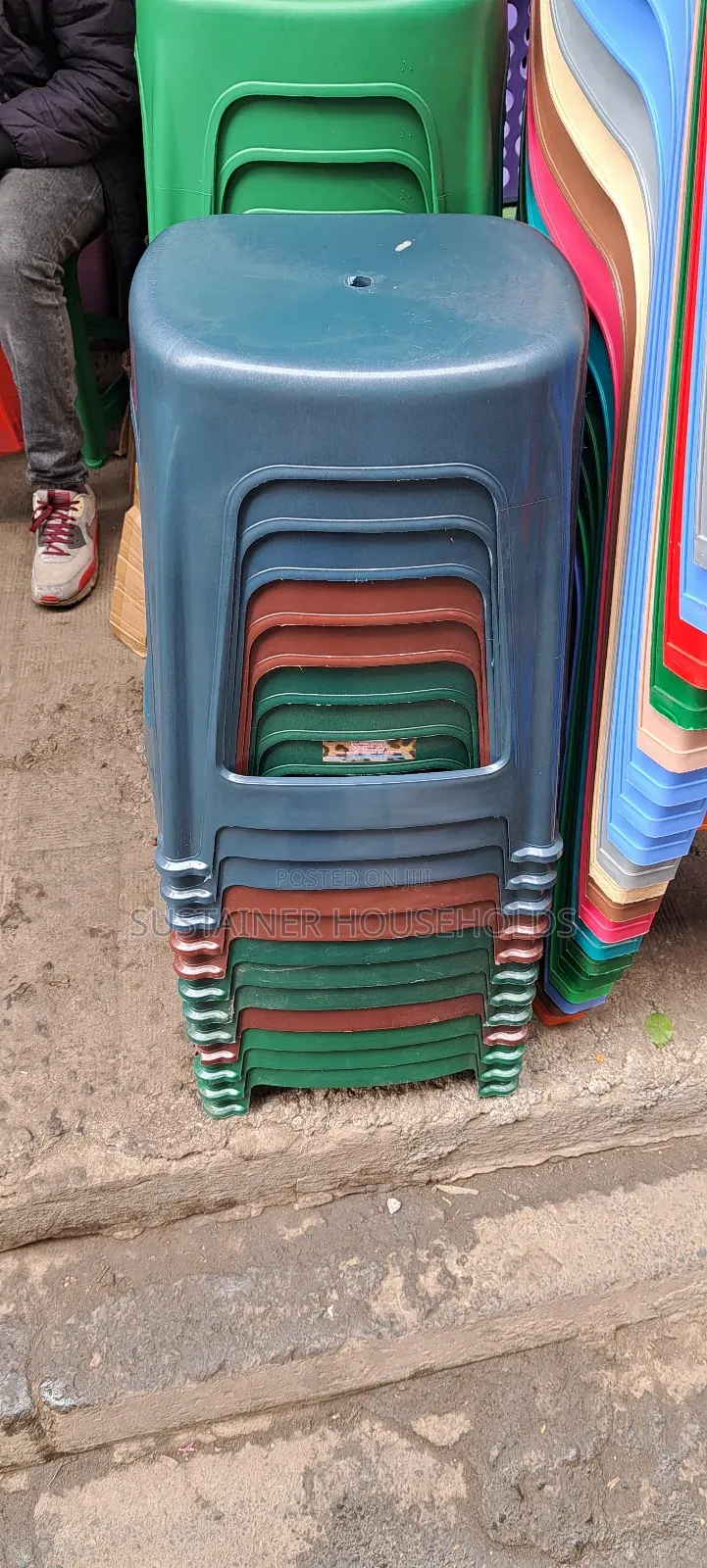 Halar Plastic Stools