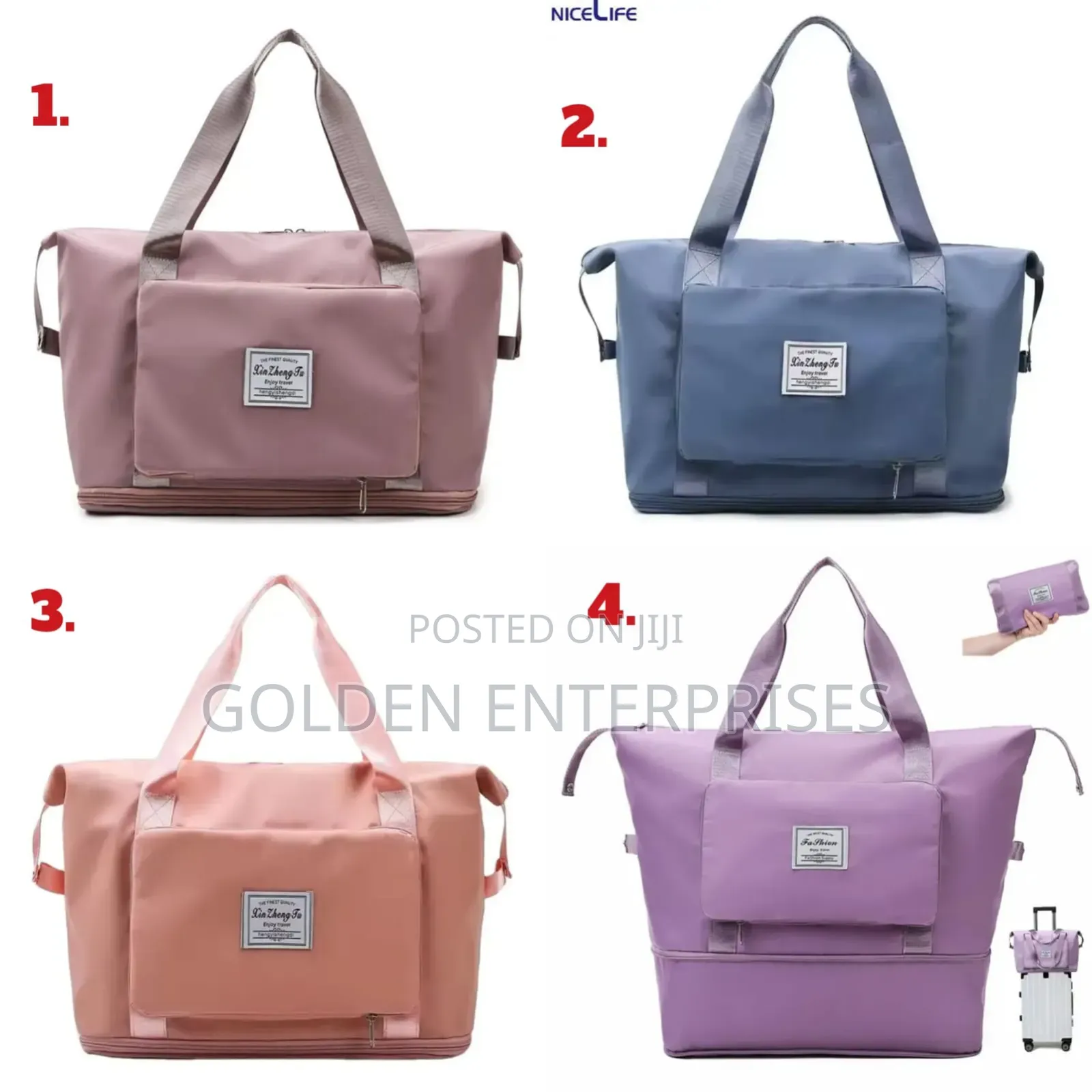 New Waterproof Foldable Expandable Bag