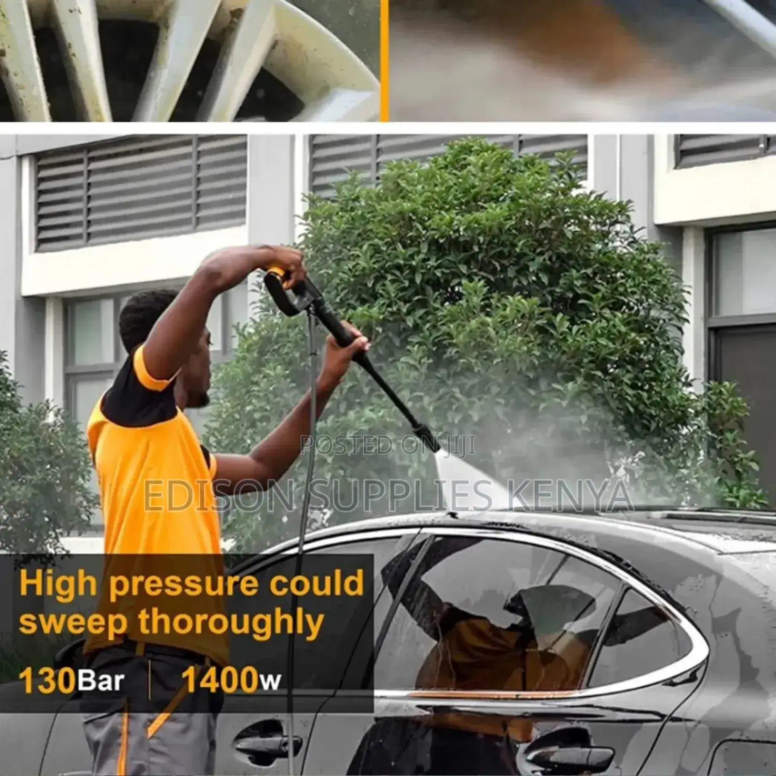 Car Wash Machine 2000 Watts Ingco High Pressure Washer Unit
