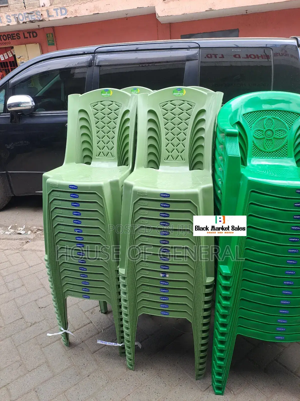 Kenpoly Armless Plastic Chair