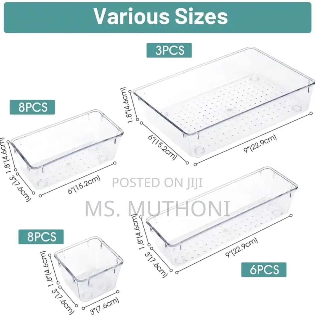25 PCS Set Drawer Organizers*