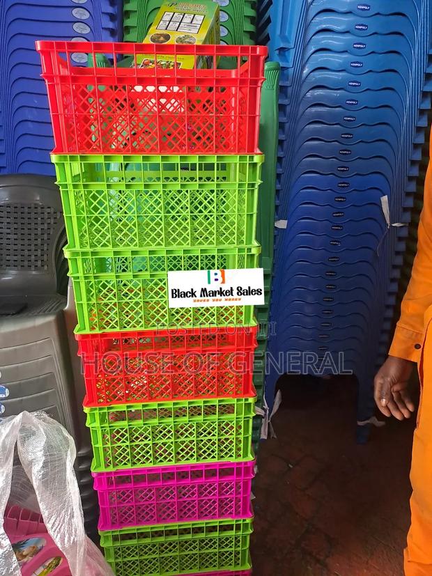 Medium Plastic Crates - main view