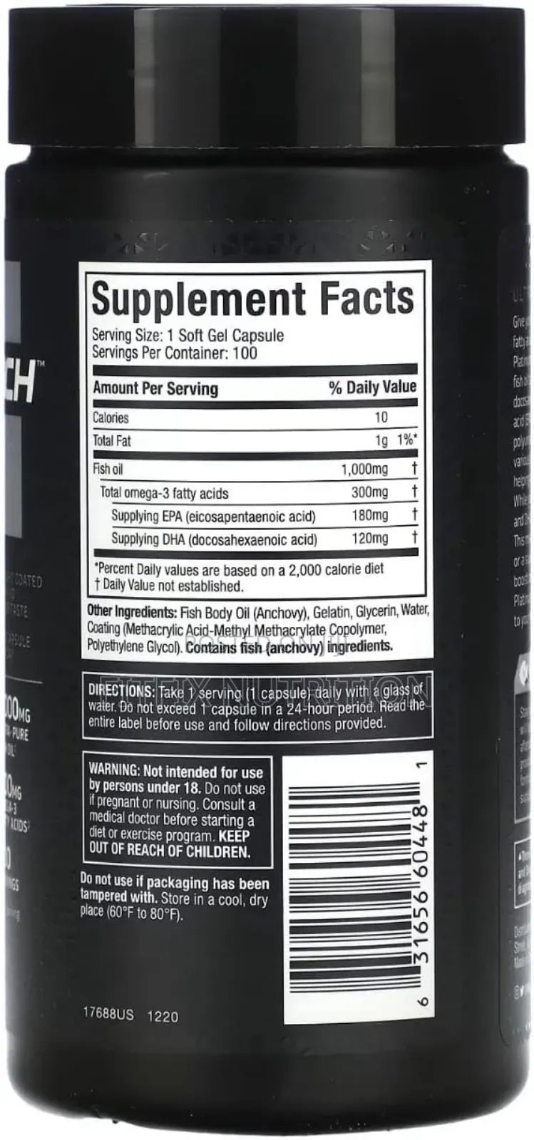 Fish Oil (Omega 3)