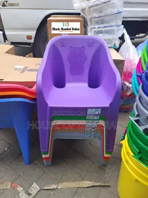 Mix Colours Kids Plastic Chair