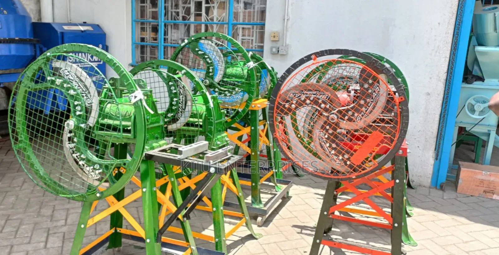 3 Blades Chuff Cutter Machine