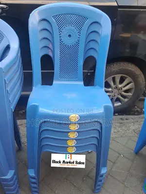Armless Stajes Plastic Chair