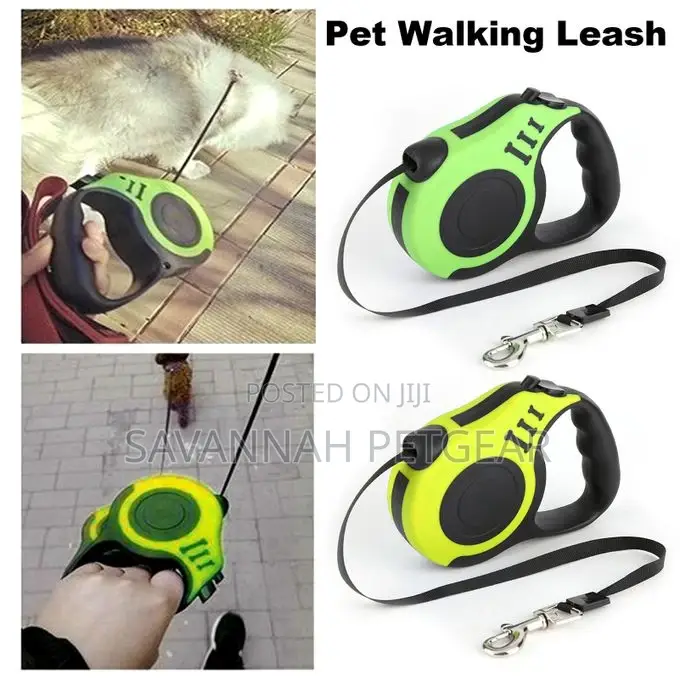 Retractable Dog Leash Pet Walking Leash With Anti-Slip