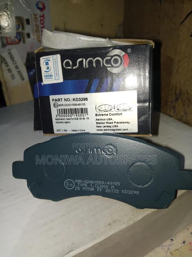 Brake Pads Subaru Impreza, Legacy Front
