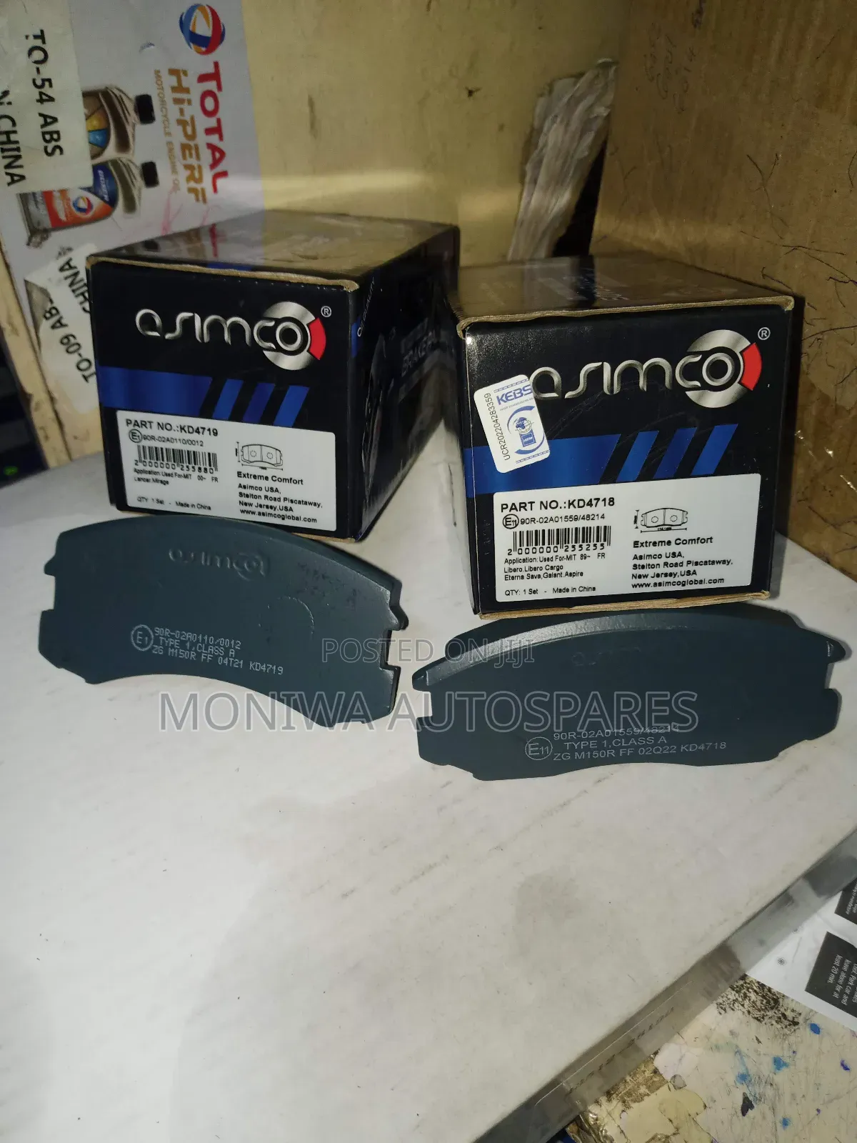 Brake Pads Mitsubishi Lancer Front