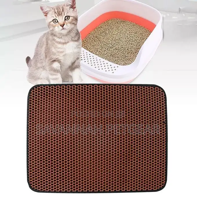 EVA Cat Litter Mat Waterproof Base for Litter Boxes