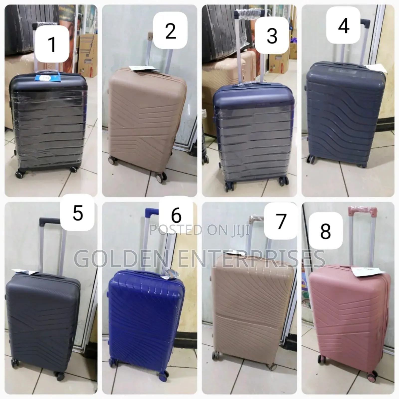 Unbreakable Rubber Suitcase PP MEDIUM