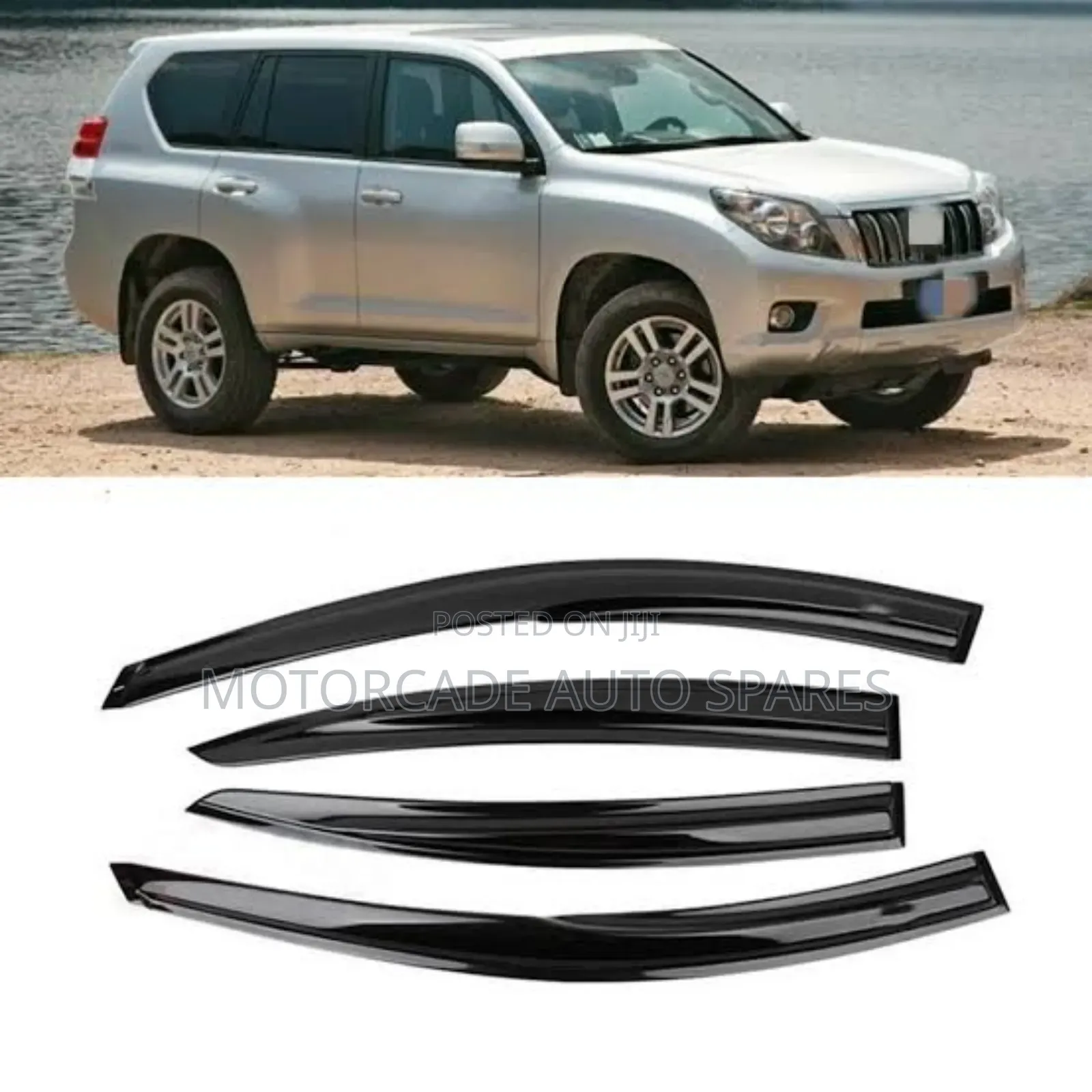 Toyota Landcruiser Prado Fj 150 2011-2018 Windbreakers