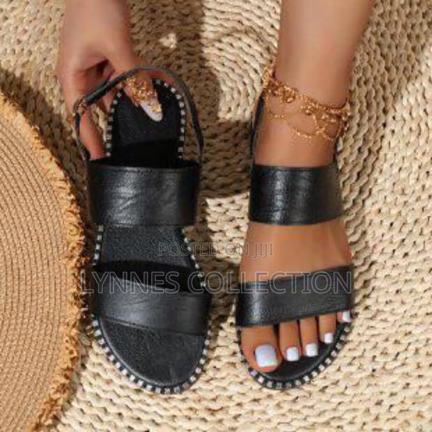 Ladies Leather Sandals - thumbnail 4