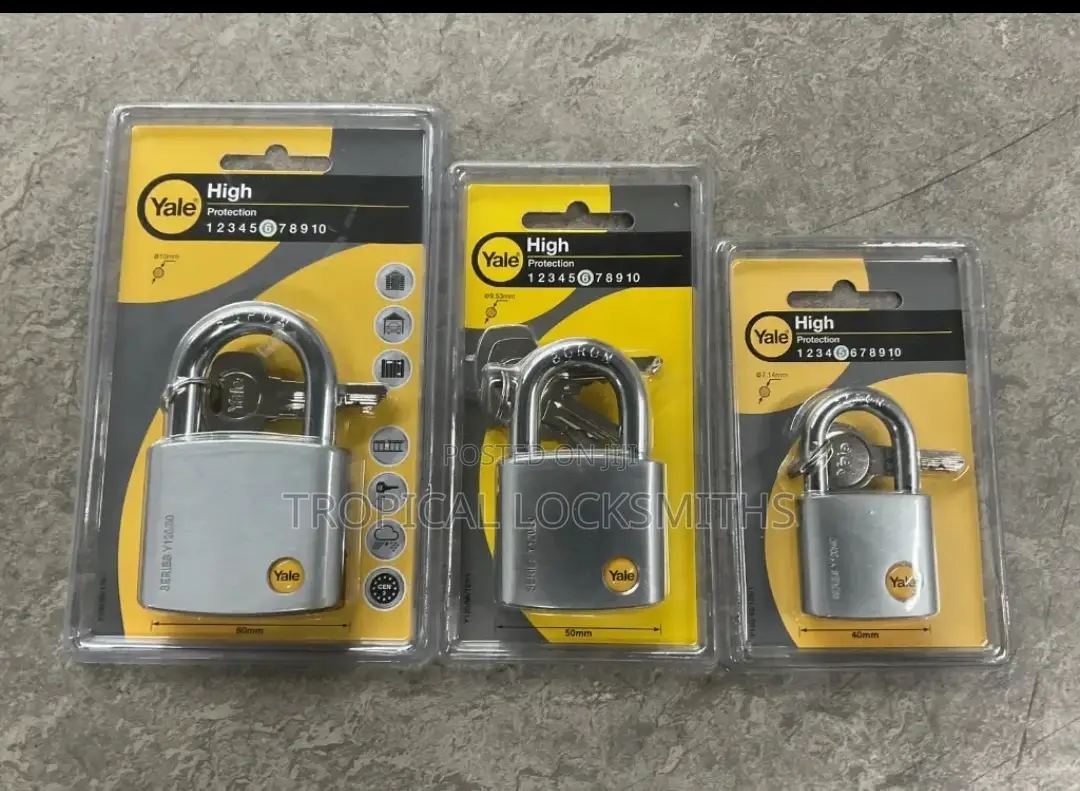 Yale Padlocks (Dimple And Normal Keyed)
