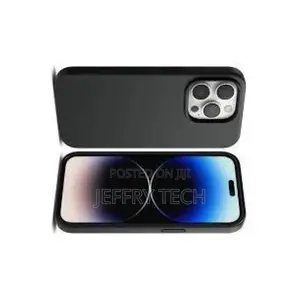 Soft Silicone Case for iPhone 14, 13, 12, 11, XR (BLACK)
