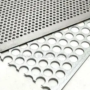 Perforated Stainless Steel Sheet-4ft ×8ft ×15mm