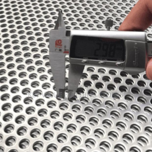 Perforated Stainless Steel Sheet-1.5mm×4ft×8ft 5mm Holes