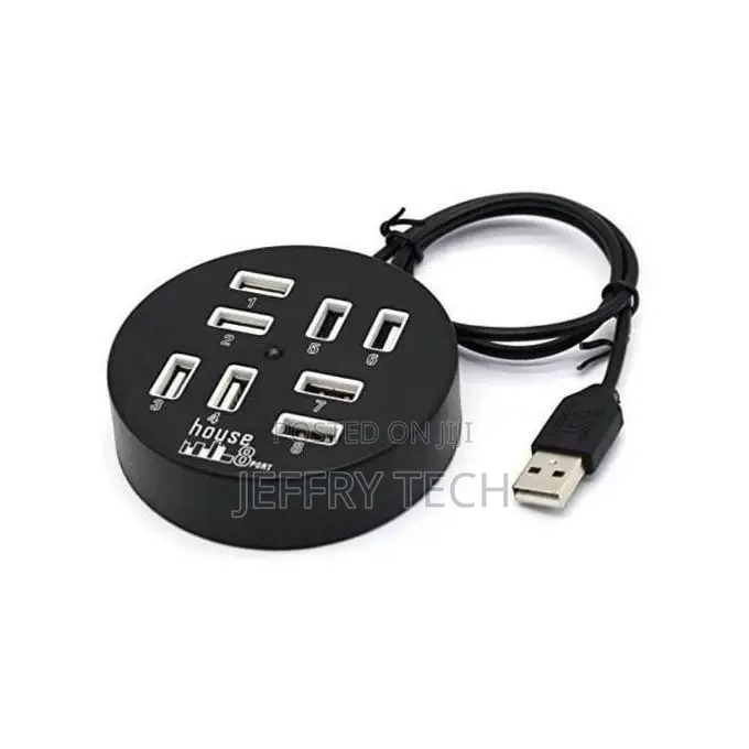 8USB Intelligent Charger USB Power Cord