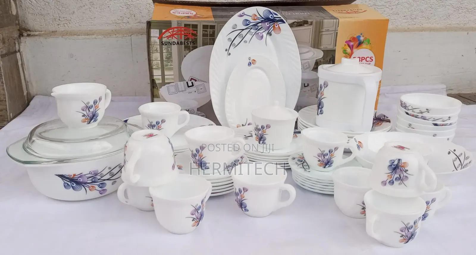 Dinner Set 58 Pieces Ksh.6500