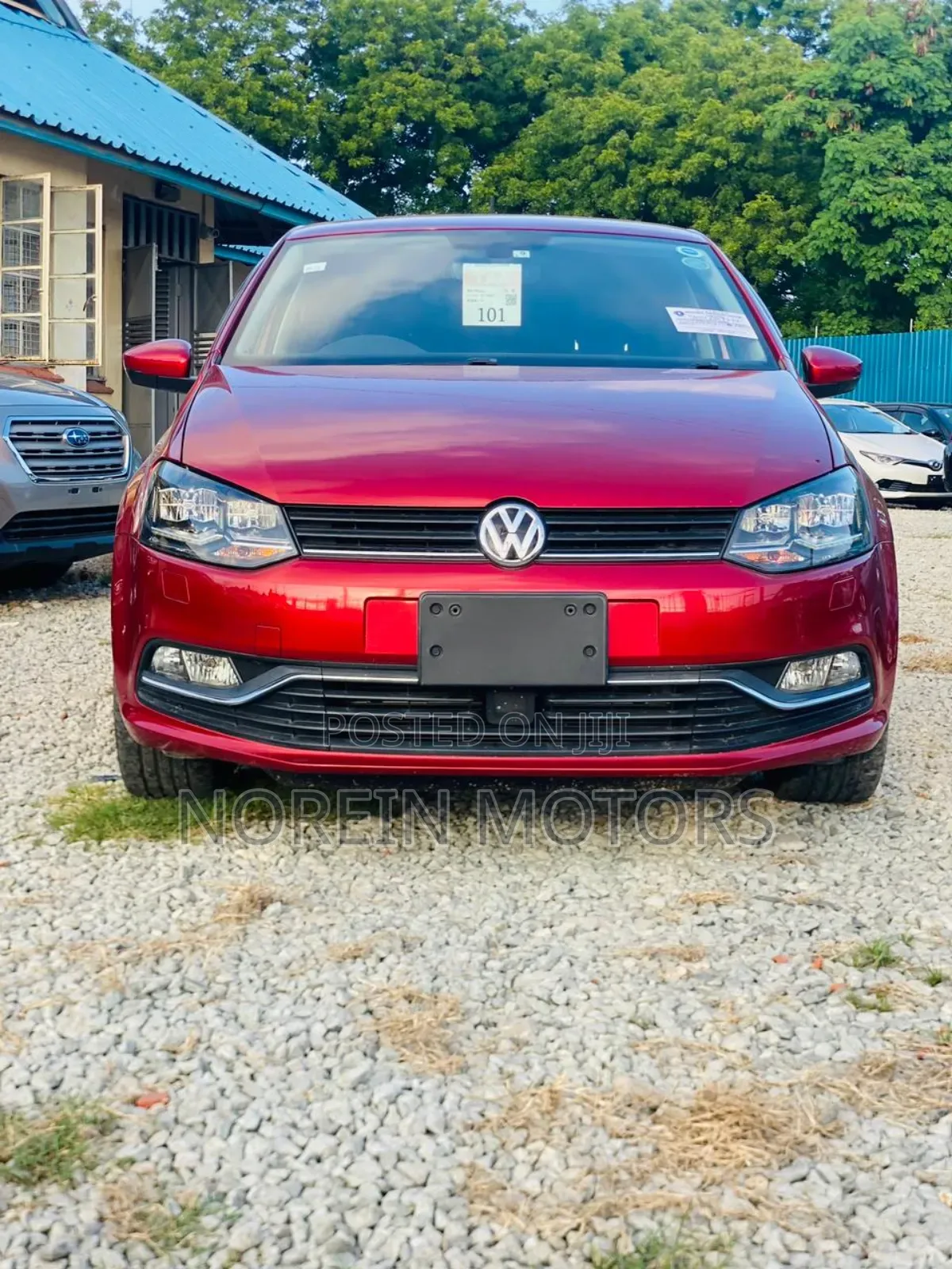Volkswagen Polo 2017 Red