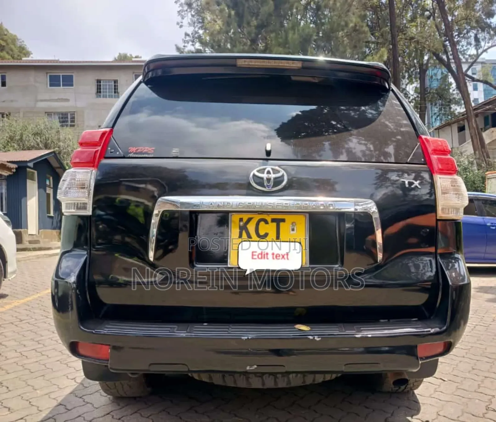 Toyota Land Cruiser Prado 2012 Black