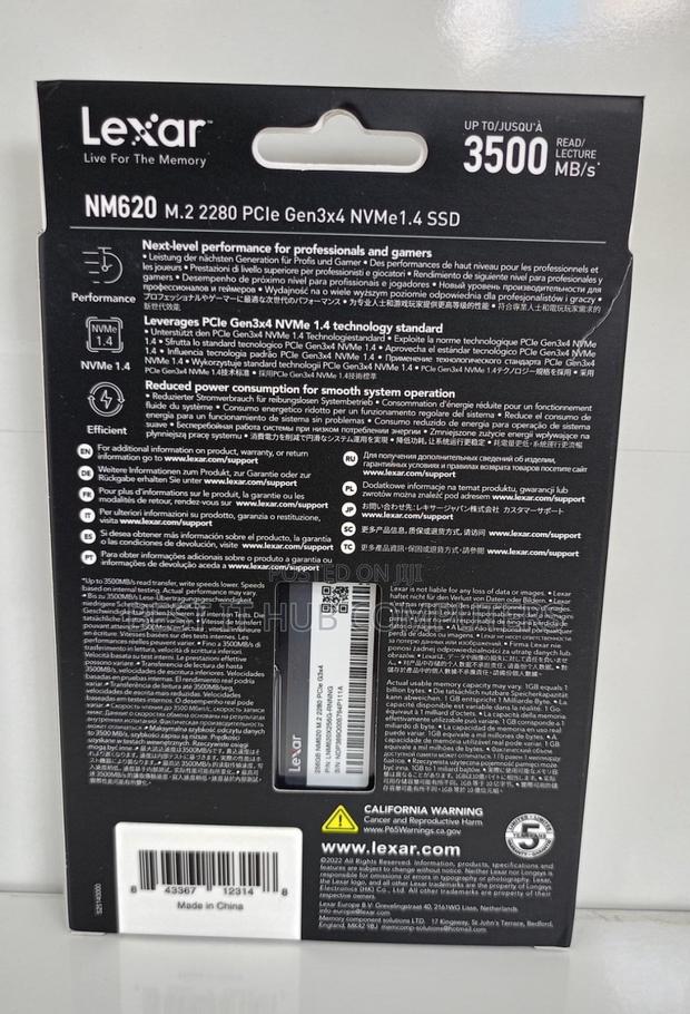 Lexar 256gb Nvme - thumbnail 2