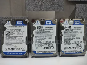 Western Digital 640gb 5400rpm Sata 3.0 Gbps 2.5 Inch