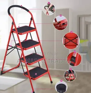 Foldable 4 Steps Ladder
