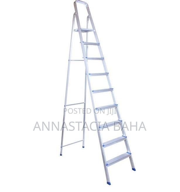 Quality 9 Step Aluminium Step Stool Ladder - main view