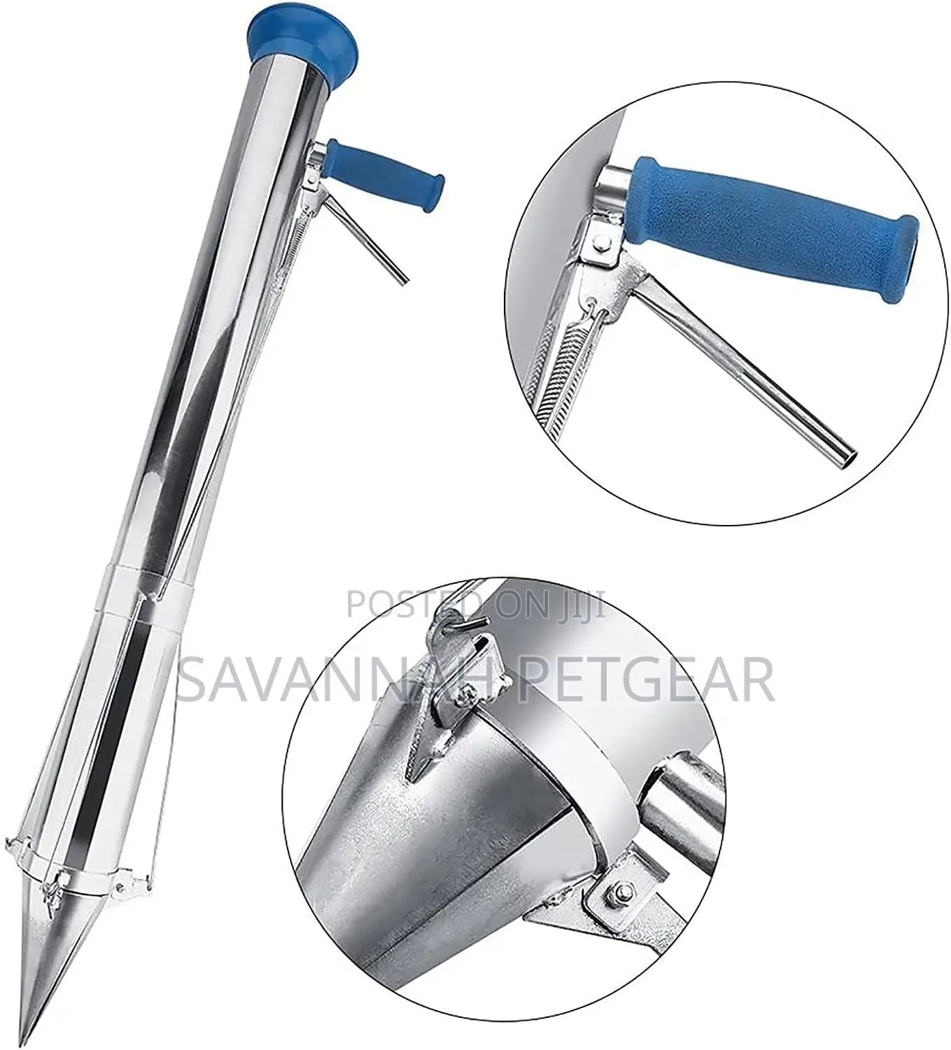 Manual Seedling Transplanting Device for Vegetable Planting